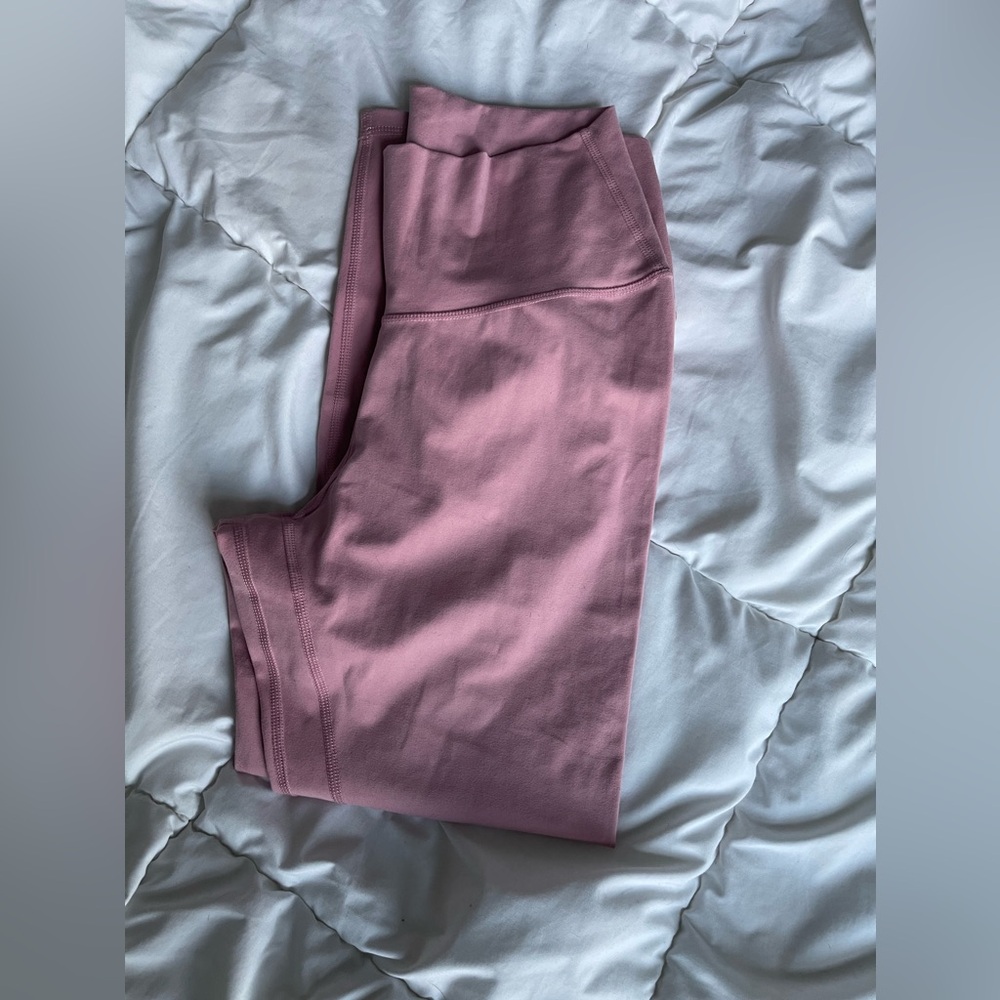 MIPAWS dusty pink butter soft leggings L